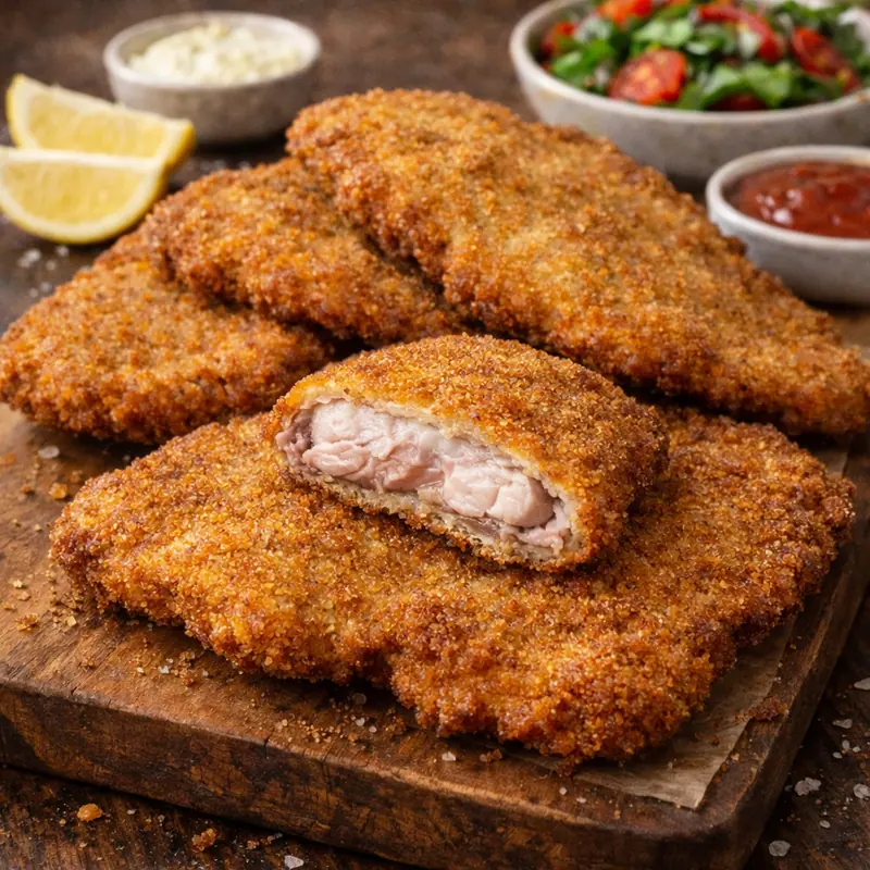 Milanesas de Muslo de pollo